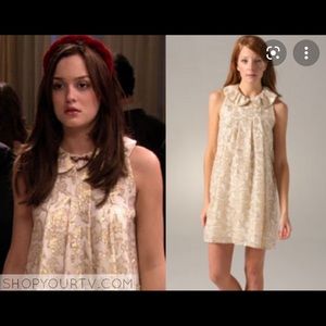 ISO Tibi St. Honore Gold Dress ASO Blair Waldorf